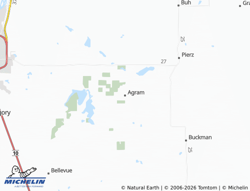 Mappa MICHELIN Agram - ViaMichelin