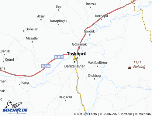 Mappa MICHELIN Tabakhane - ViaMichelin