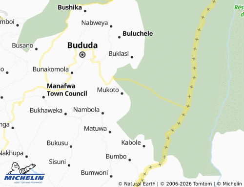 MICHELIN-Landkarte Mukoto - ViaMichelin