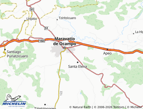 Mapa MICHELIN El Fresnal - ViaMichelin