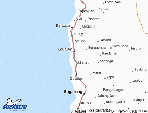 MICHELIN Oloc map - ViaMichelin