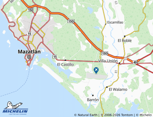 Mapa MICHELIN El Zapote - ViaMichelin