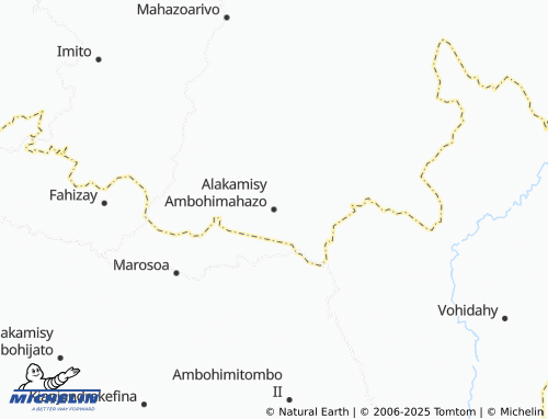 MICHELIN Alakamisy Ambohimahazo map - ViaMichelin