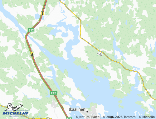 MICHELIN-Landkarte Kallionkieli - ViaMichelin