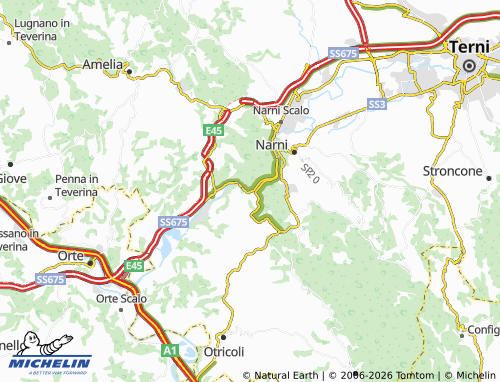 Carte MICHELIN Stifone - ViaMichelin