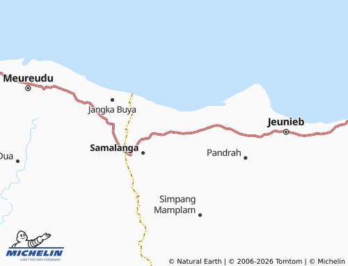 Mapa MICHELIN Ceureucok - ViaMichelin