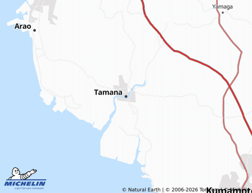 Mappa MICHELIN Tamana - ViaMichelin