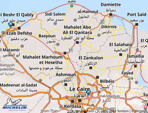 Carte MICHELIN El Santa - ViaMichelin