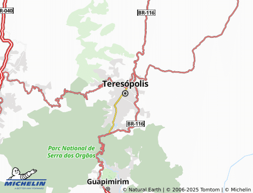 MICHELIN Jardim Pinheiros map - ViaMichelin