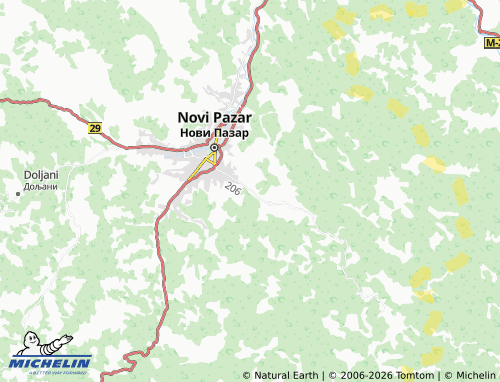 Carte MICHELIN Izbice - ViaMichelin