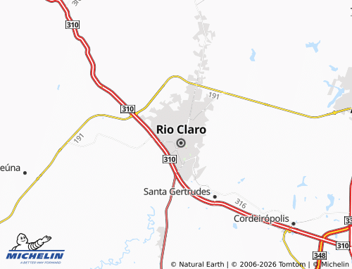 Mapa MICHELIN Santana - ViaMichelin
