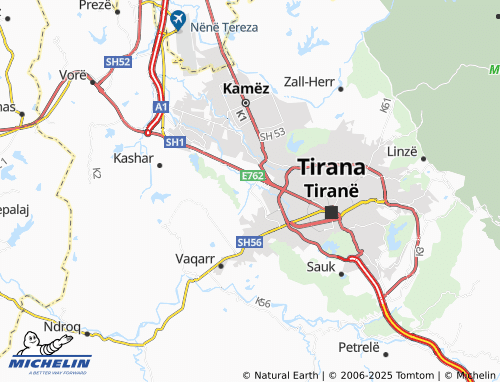 Carte MICHELIN Mëzez - ViaMichelin