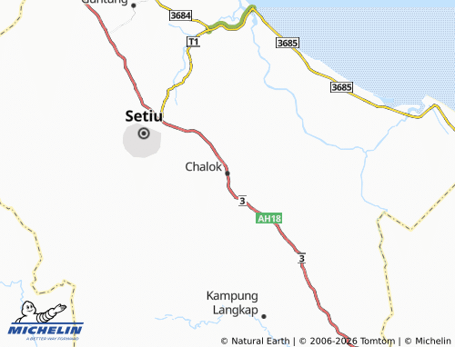 MICHELIN Chalok map - ViaMichelin