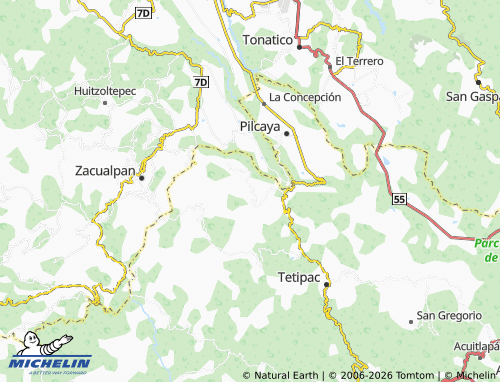 Mapa MICHELIN Juchimilpa - ViaMichelin