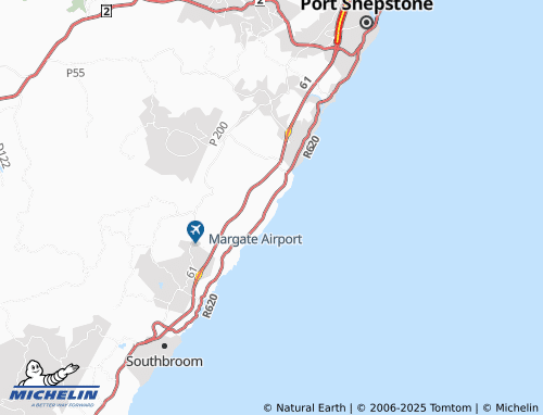 MICHELIN Beacon Rocks map - ViaMichelin