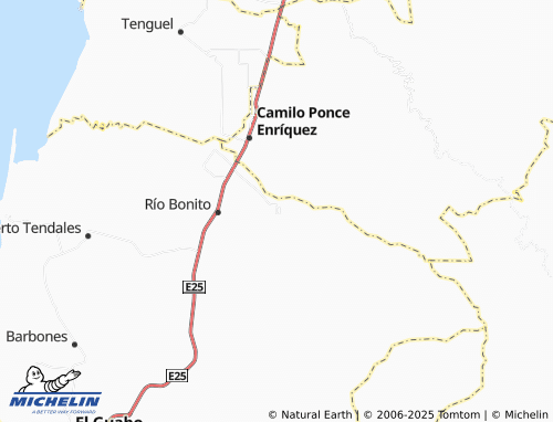 MICHELIN San Miguel de Brasil map - ViaMichelin