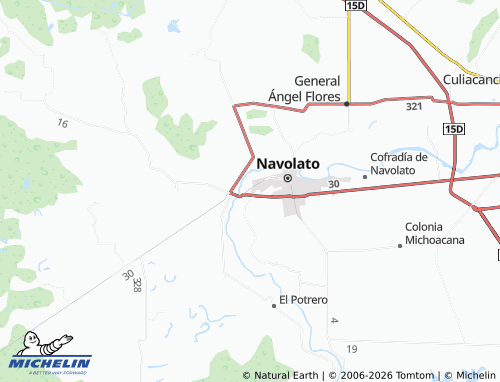 Mapa MICHELIN Santa María - ViaMichelin