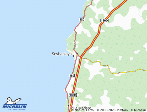 Mapa MICHELIN Seybaplaya - ViaMichelin