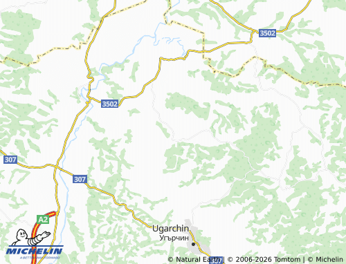MICHELIN-Landkarte Dragana - ViaMichelin