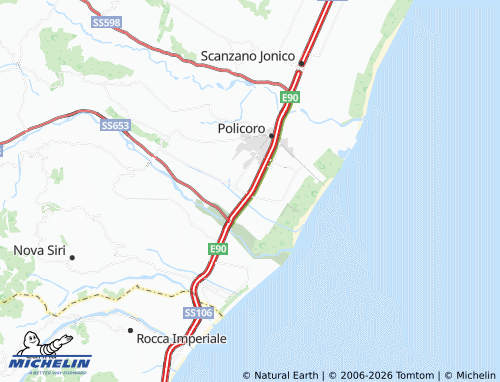 Mapa MICHELIN Concio - ViaMichelin