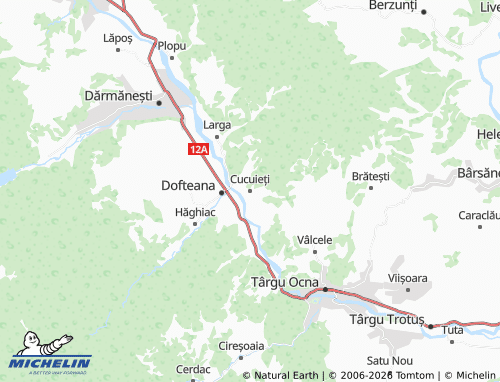 MICHELIN Cucuieți map - ViaMichelin