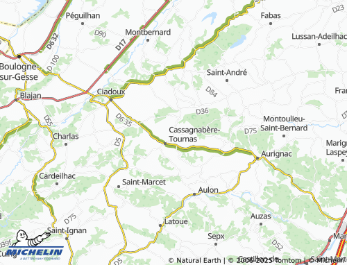 MICHELIN-Landkarte Mondine - ViaMichelin
