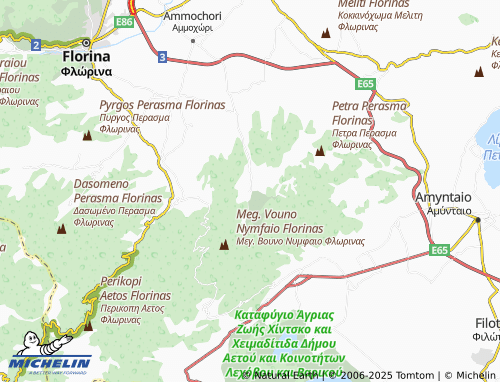 MICHELIN Flampouro map - ViaMichelin