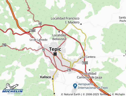 MICHELIN Puerta Higuera map - ViaMichelin