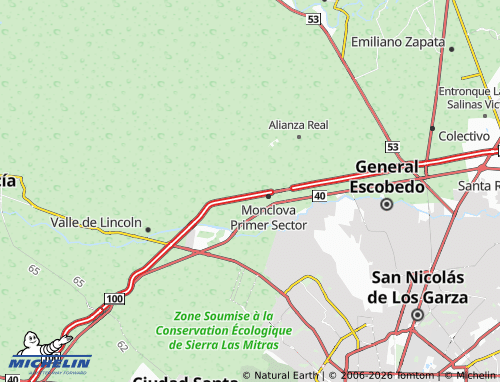 Mappa MICHELIN Praderas de San Francisco - ViaMichelin