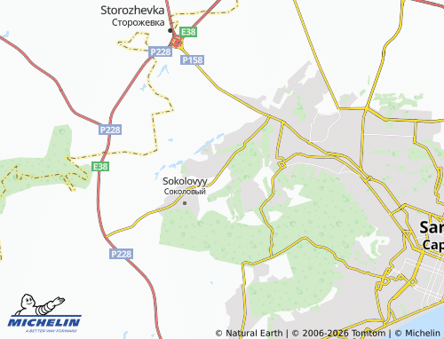 MICHELIN-Landkarte Zhasminnyy - ViaMichelin