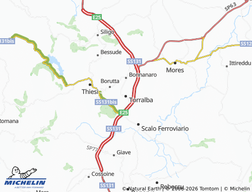 MICHELIN Torralba map - ViaMichelin