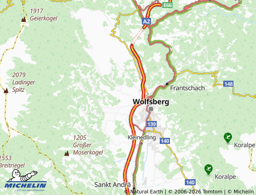 MICHELIN-Landkarte Pfaffendorf - ViaMichelin