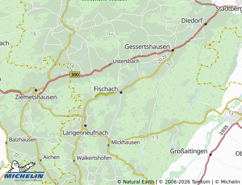 Mapa MICHELIN Fischach - ViaMichelin