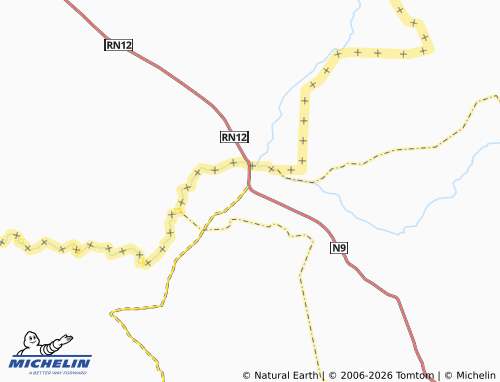 MICHELIN Faramana map - ViaMichelin