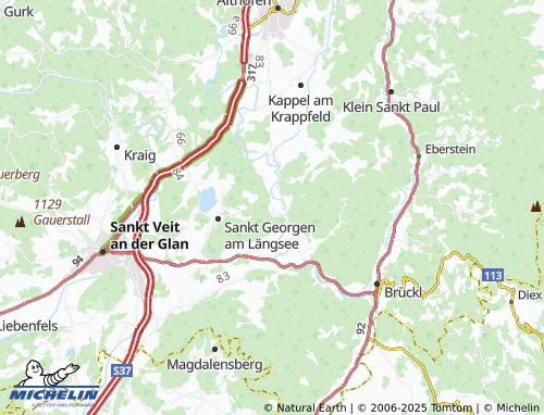 MICHELIN-Landkarte Weindorf - ViaMichelin