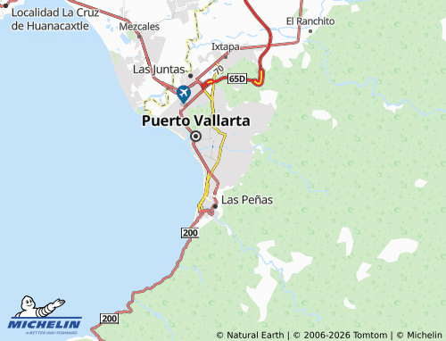 MICHELIN Niños Héroes map - ViaMichelin