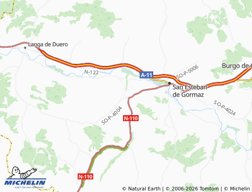 MICHELIN Aldea de San Esteban map - ViaMichelin