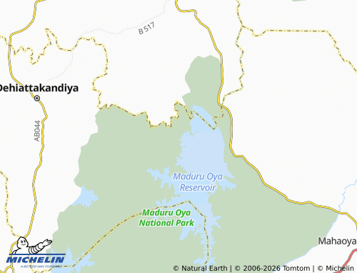 Mappa MICHELIN Kadirapura - ViaMichelin