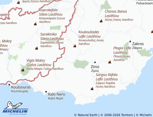 MICHELIN Chandras map - ViaMichelin