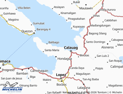 MICHELIN Manhulugin map - ViaMichelin