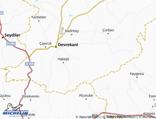 Mapa MICHELIN Örenbaşı - ViaMichelin