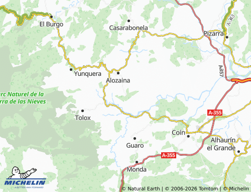 MICHELIN-Landkarte Ardite - ViaMichelin