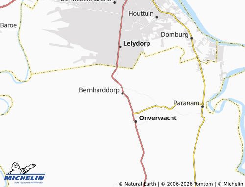 MICHELIN-Landkarte Bernharddorp - ViaMichelin