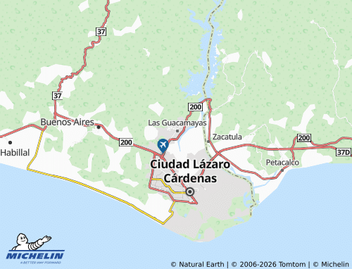 Mappa MICHELIN El Triangulito - ViaMichelin