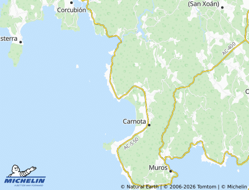 MICHELIN-Landkarte Caldebarcos - ViaMichelin