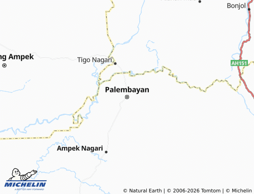 Carte MICHELIN Palembayan - ViaMichelin