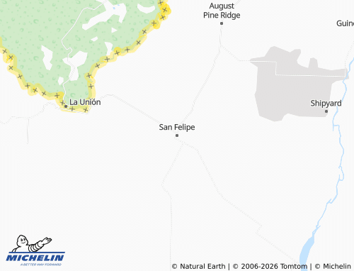 MICHELIN San Felipe map - ViaMichelin
