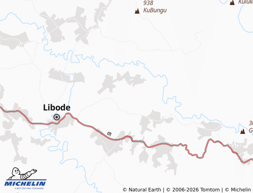 MICHELIN-Landkarte Ntendele - ViaMichelin