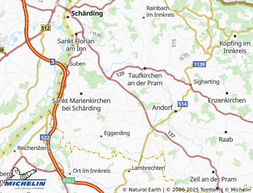 MICHELIN Maad map - ViaMichelin