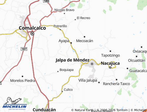 Mapa MICHELIN Gregorio Méndez - ViaMichelin